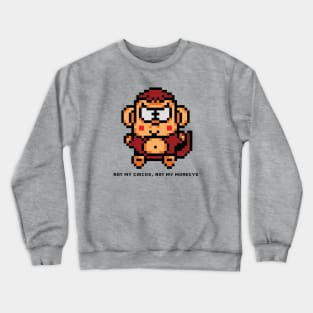 Pixel Monkey Crewneck Sweatshirt